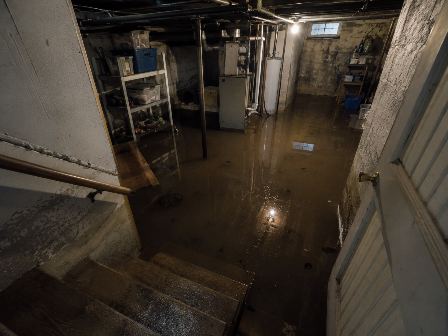 Standing water ready for emergency extraction
